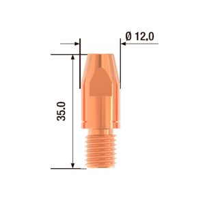 FUBAG Контактный наконечник M10х35 мм CuCrZr D=1.0 мм (25 шт.) в Пскове фото