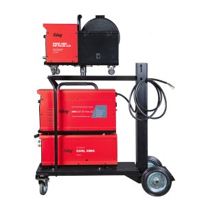 FUBAG Сварочный полуавтомат XMIG 500T DW PULSE  + Подающий механизм DRIVE XMIG DW PULSE  + Горелка FB 550W 3m  + Блок жидкостного охлаждения Cool XMIG  + Шланг-пакет 5 метров 95мм2 14 pol с жидкостным охлаждением + Тележка XM в Пскове фото