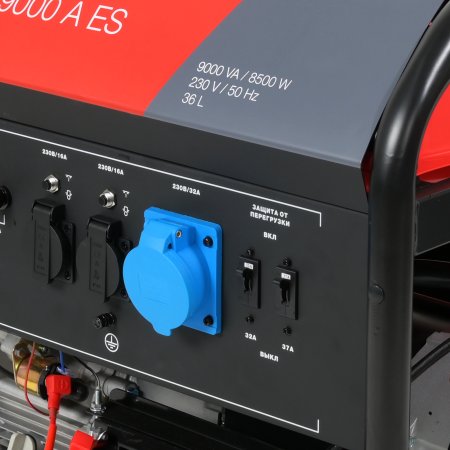 Бензиновый генератор FUBAG BS 9000 A ES с электростартером и коннектором автоматики в Пскове фото