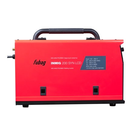 FUBAG Сварочный полуавтомат INMIG 200 SYN LCD (новый дисплей) с горелкой FB 250 3 м (FB 250 Ergo 3 м) + Маска сварщика Хамелеон IR 4-13N M + Порошковая проволока самозащитная FB 71TGS 0.8 мм_катушка 100 мм_вес 1 кг в ПОДАРОК! в Пскове фото