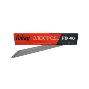 Электрод сварочный FUBAG с рутилово-целлюлозным покрытием FB 46 D2.5 мм (пачка 0.9 кг) в Пскове фото