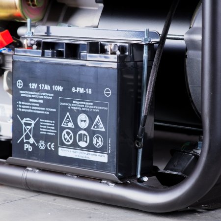 Бензиновый генератор FUBAG BS 9000 DA ES (трехфазный) с электростартером и коннектором автоматики в Пскове фото