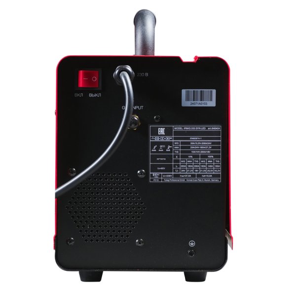 Полуавтомат сварочный инверторный FUBAG IRMIG 200 SYN LED + Маска сварщика Хамелеон FUBAG IR 4-13G M в ПОДАРОК Полуавтомат сварочный инверторный FUBAG IRMIG 200 SYN LED + Маска сварщика Хамелеон FUBAG IR 4-13G M в ПОДАРОК в Пскове фото