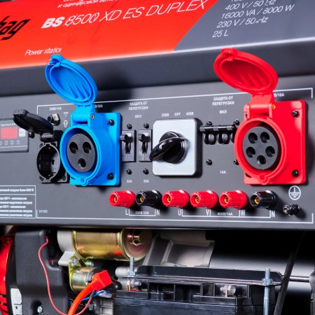Бензиновый генератор FUBAG BS 8500 XD ES DUPLEX для одно и трехфазного режимов работы в Пскове фото