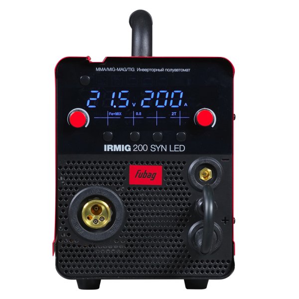 Полуавтомат сварочный инверторный FUBAG IRMIG 200 SYN LED + Маска сварщика Хамелеон FUBAG IR 4-13G M в ПОДАРОК Полуавтомат сварочный инверторный FUBAG IRMIG 200 SYN LED + Маска сварщика Хамелеон FUBAG IR 4-13G M в ПОДАРОК в Пскове фото