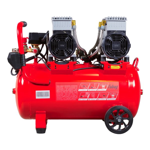 Компрессор безмасляный малошумный FUBAG OLS 500/50 CM2х2 + Набор пневмоинструмента Basic S1000 (3 предмета) в ПОДАРОК Компрессор безмасляный малошумный FUBAG OLS 500/50 CM2х2 + Набор пневмоинструмента Basic S1000 (3 предмета) в ПОДАРОК в Пскове фото