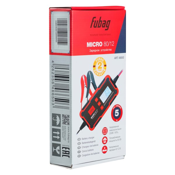 Зарядное устройство FUBAG MICRO 80/12 в Пскове фото