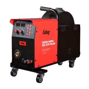 Сварочный полуавтомат_INMIG 500T DW SYN PULSE (арт. 31443) + Подающий механизм DRIVE INMIG DW SYN PULSE (41105) + Горелка FB 550W 3m (31652) + Блок жидкостного охлаждения Cool 70__для арт. 31406_31443_31453_31455_31456_31457_31454 (31409) + Тележка_для ар в Пскове фото