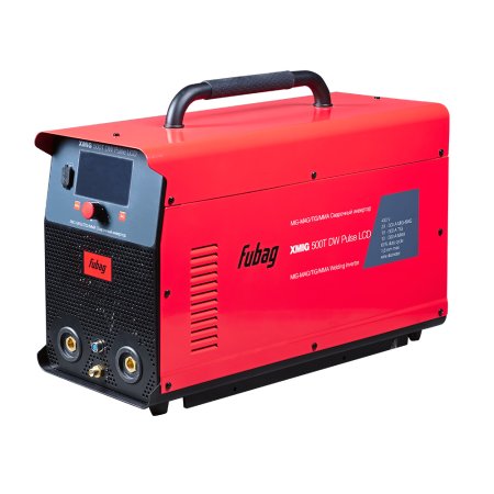 FUBAG Сварочный полуавтомат XMIG 500T DW PULSE + Подающий механизм DRIVE XMIG DW PULSE  + Горелка FB 550W 3m + Блок жидкостного охлаждения Cool XMIG + Шланг-пакет 5 метров 95мм2 14 pol с жидкостным охлаждением + Тележка  в Пскове фото