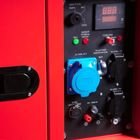 FUBAG Дизельный генератор с электростартером и коннектором автоматики DS 6500 AC ES (кожух) в Пскове фото
