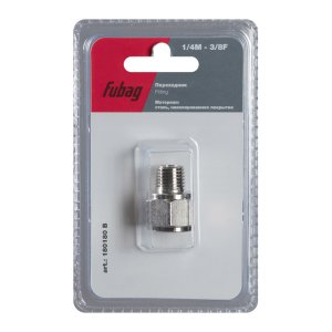 FUBAG Переходник 1/4 дюйма M на 3/8 дюйма F, блистер 1 шт в Пскове фото