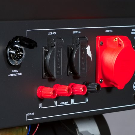 Бензиновый генератор FUBAG BS 8000 DA ES (трехфазный) с электростартером и коннектором автоматики в Пскове фото