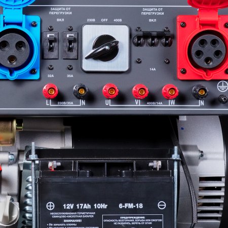 Бензиновый генератор FUBAG BS 8500 XD ES DUPLEX для одно и трехфазного режимов работы в Пскове фото