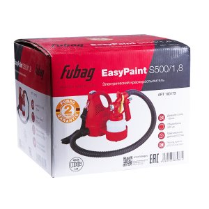 FUBAG Электрический краскораспылитель EasyPaint S500/1.8 с верхним бачком в Пскове фото