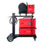 FUBAG Сварочный полуавтомат XMIG 500T DW PULSE + Подающий механизм DRIVE XMIG DW PULSE  + Горелка FB 550W 3m + Блок жидкостного охлаждения Cool XMIG + Шланг-пакет 5 метров 95мм2 14 pol с жидкостным охлаждением + Тележка  в Пскове фото