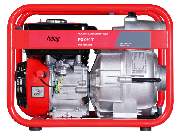 FUBAG Бензиновая мотопомпа для сильнозагрязненной воды PG 950 T в Пскове фото