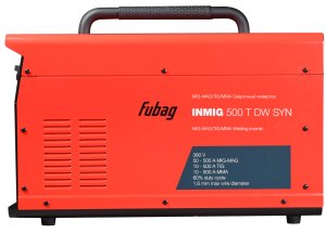 Сварочный полуавтомат INMIG 500T DW SYN + Подающий механизм DRIVE INMIG DW SYN + Шланг-пакет 5 м + Горелка FB 500 3 м + Блок жидкостного охлаждения + Тележка в Пскове фото